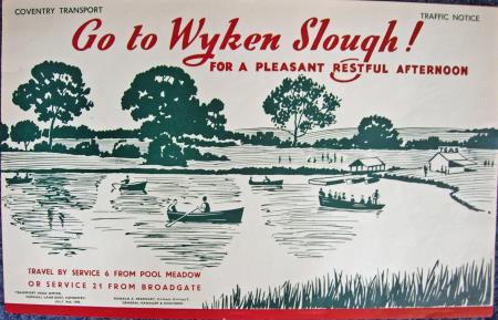 Go to Wyken Slough! For a Pleasant Restful Afternoon